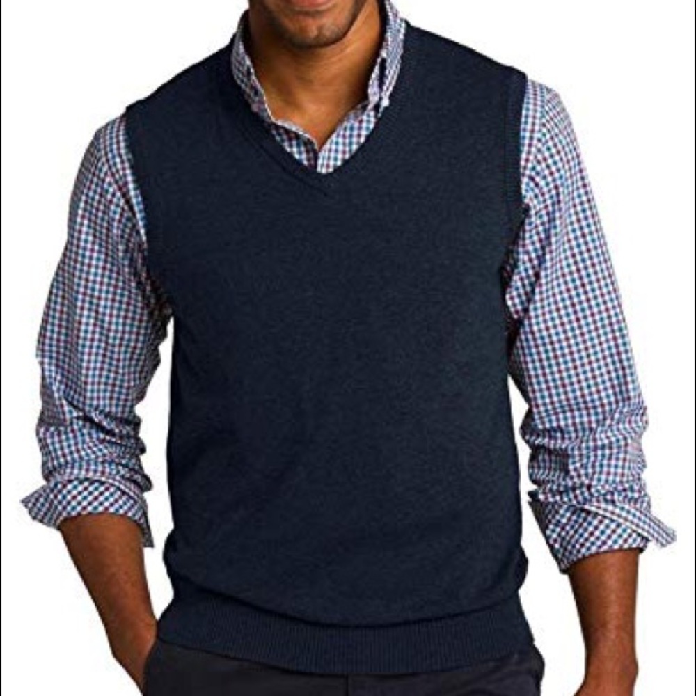 Men’s Navy J.Crew Sweater Vest